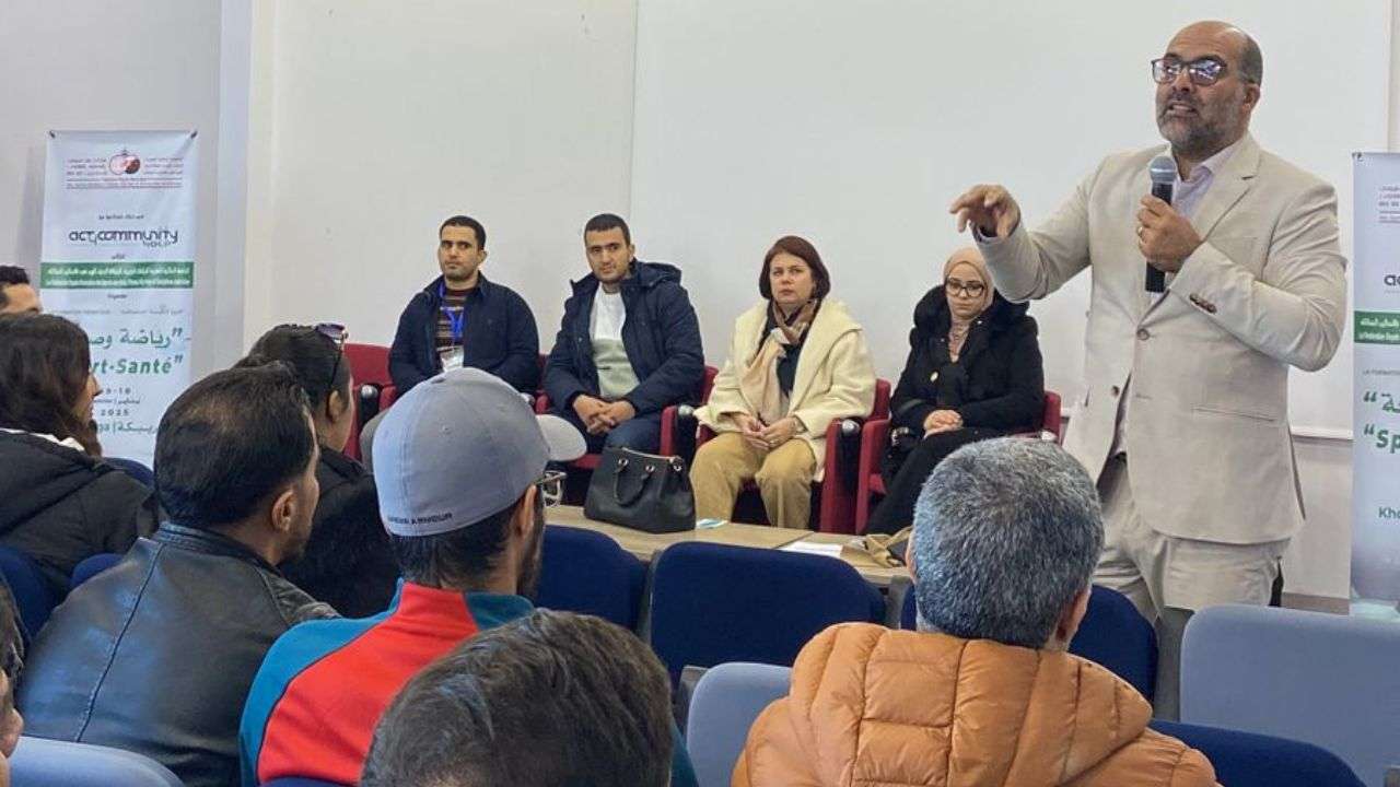 جريدة الاخبار 24 % - دورة تكوينية موضوعاتية حول الرياضة والصحة بخريبكة