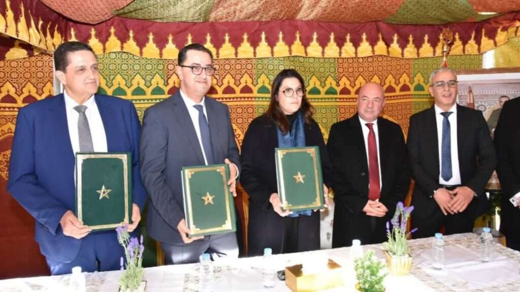 جريدة الاخبار 24 % - زيارة وزيرة إعداد التراب الوطني للمشاريع التنموية بجهة طنجة-تطوان-الحسيمة