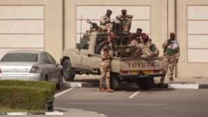 جريدة الاخبار 24 % - هجوم مسلح على القصر الرئاسي بنجامينا التشاد