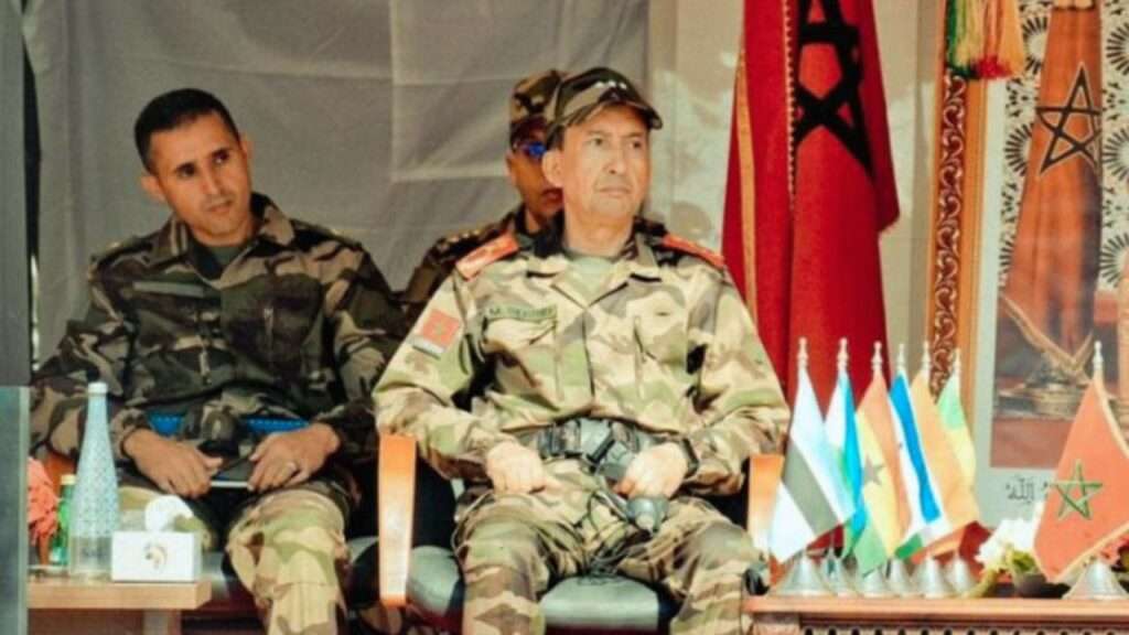 جريدة الاخبار 24 % - الفريق أول محمد بريظ يستقبل قائد بعثة الأمم المتحدة بالأقاليم الجنوبية بأكادير