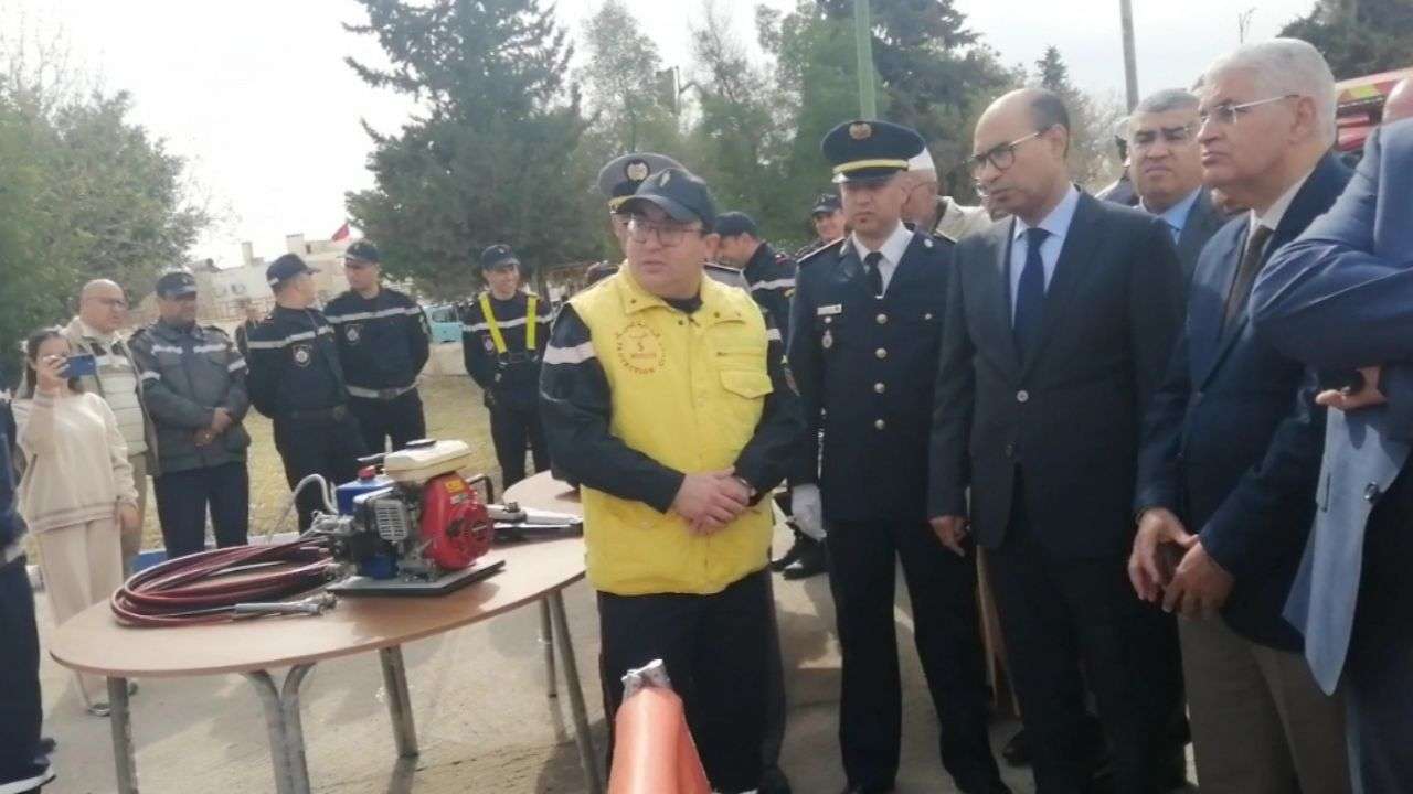 جريدة الاخبار 24 % - تخليد اليوم العالمي للوقاية المدنية أهمية التوعية والوقاية في مواجهة الكوارث بتازة