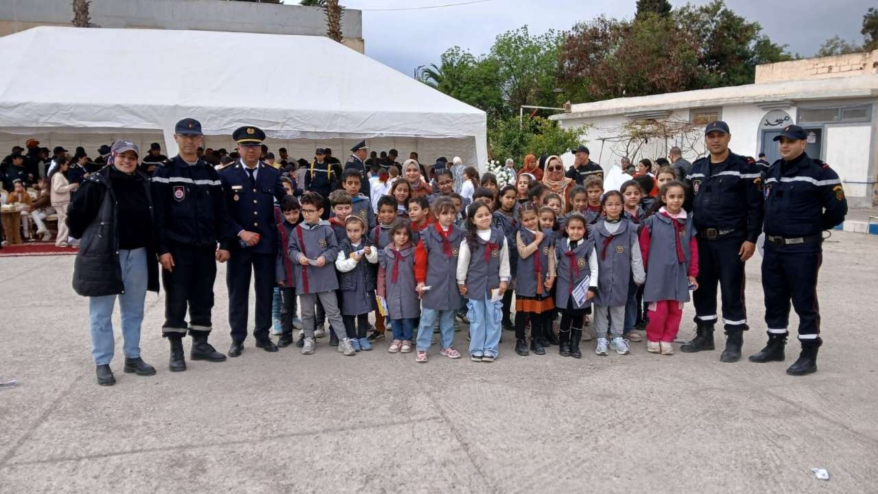 جريدة الاخبار 24 % - تخليد اليوم العالمي للوقاية المدنية أهمية التوعية والوقاية في مواجهة الكوارث بتازة