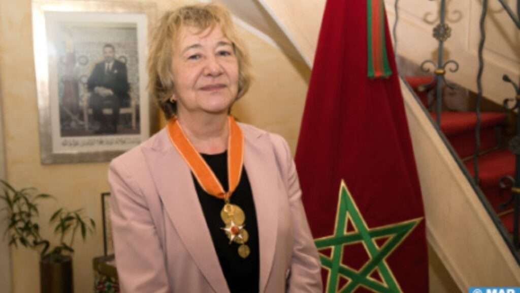 جريدة الاخبار 24 % - توشيح السفيرة فيرونيك بوتي يجسد جهودها في العلاقات المغربية البلجيكية