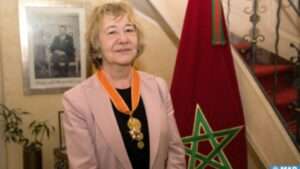 جريدة الاخبار 24 % - توشيح السفيرة فيرونيك بوتي يجسد جهودها في العلاقات المغربية البلجيكية