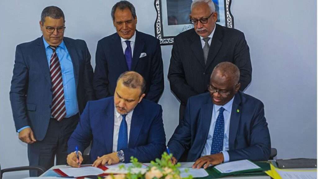 توقيع اتفاقية الربط الكهربائي بين المغرب وموريتانيا - 2026 جريدة الاخبار 24 % - توقيع اتفاقية الربط الكهربائي بين المغرب وموريتانيا