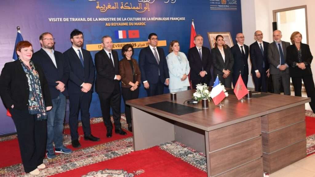 زيارة تاريخية لوزيرة الثقافة الفرنسية وتوقيع اتفاقيات استراتيجية بين البلدين - 2025 جريدة الاخبار 24 % - زيارة تاريخية لوزيرة الثقافة الفرنسية وتوقيع اتفاقيات استراتيجية بين البلدين