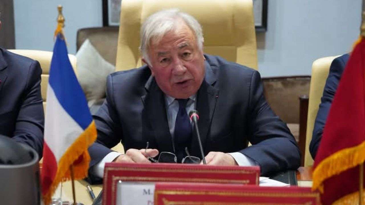 جريدة الاخبار 24 % - زيارة رئيس مجلس الشيوخ الفرنسي لمناقشة سبل التعاون مع نائب رئيس مجلس النواب