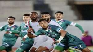 جريدة الاخبار 24 % - مباراة تنتهي بالتعادل السلبي بين فريق الرجاء الرياضي وفريق الجيش الملكي