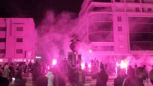 جريدة الاخبار 24 % - إحتفاء بتتويج فريق نهضة بركان بلقب البطولة الوطنية الاحترافية للمرة الأولى