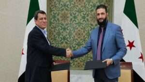 جريدة الاخبار 24 % - اتفاق تاريخي دمج قوات سوريا الديمقراطية لتعزيز وحدة الدولة السورية