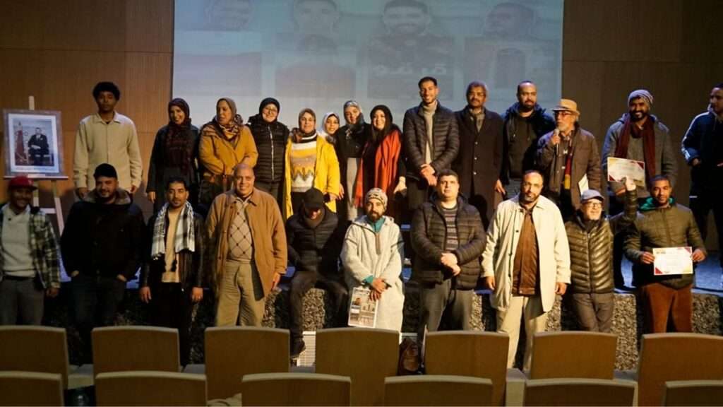 اختتام محترفات المهن السمعية البصرية ومعرض فني لجمعية ربيع المسرح بخريبكة - 2026 جريدة الاخبار 24 % - اختتام محترفات المهن السمعية البصرية ومعرض فني لجمعية ربيع المسرح بخريبكة