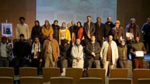 جريدة الاخبار 24 % - اختتام محترفات المهن السمعية البصرية ومعرض فني لجمعية ربيع المسرح بخريبكة