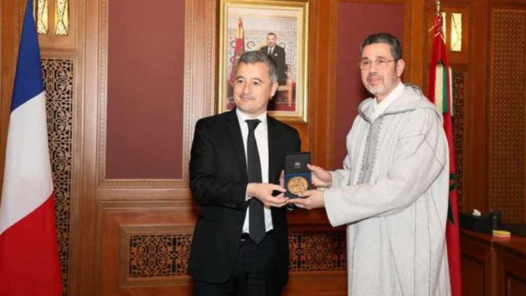 جريدة الاخبار 24 % - عبد النباوي يستقبل وزير العدل الفرنسي لإجراء مباحثات حول التعاون القضائي