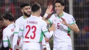 جريدة الاخبار 24 % - فوز المنتخب المغربي على نظيره التنزاني وتصدره في المجموعة الخامسة