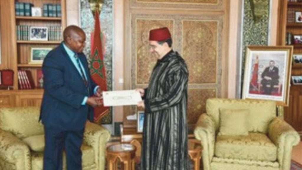 وزير الخارجية يستقبل المبعوث الخاص للرئيس الزامبي - 2026 جريدة الاخبار 24 % - وزير الخارجية يستقبل المبعوث الخاص للرئيس الزامبي