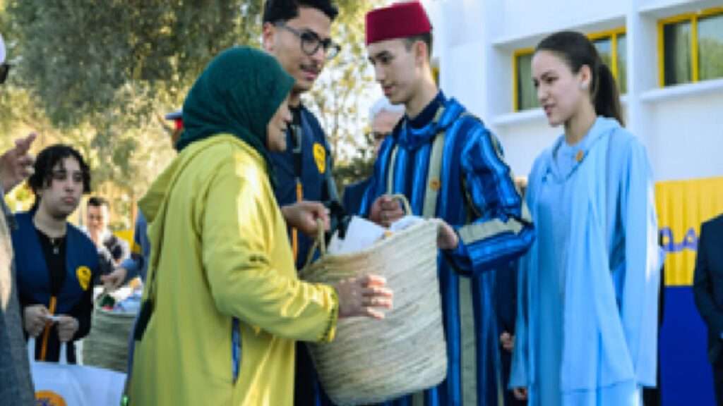 جريدة الاخبار 24 % - ولي العهد الأمير مولاي الحسن والأميرة للا خديجة يطلقان العملية الوطنية رمضان بالرباط