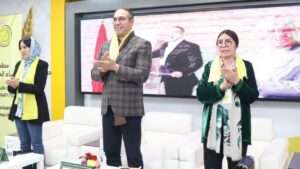 جريدة الاخبار 24 % - أوزين يحث النساء الحركيات بتوحيد صفوفهن والعمل الجماعي