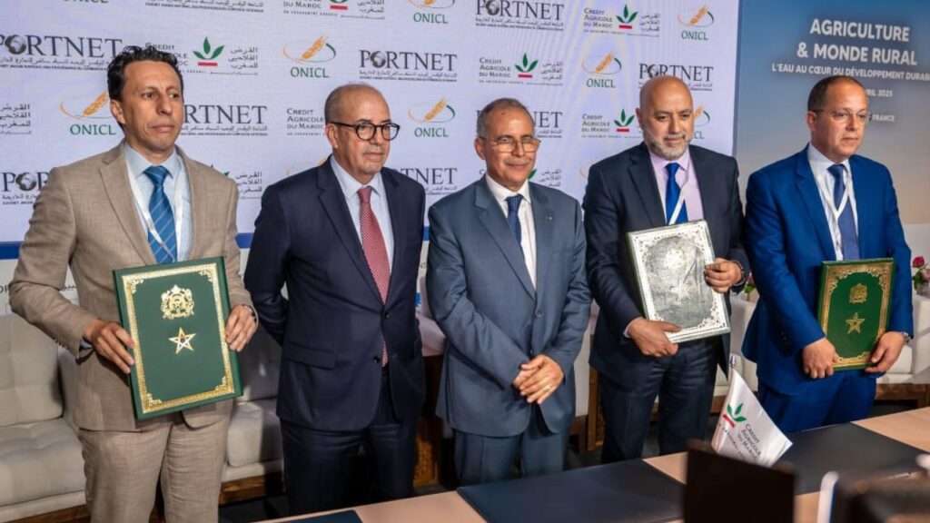 جريدة الاخبار 24 % - القرض الفلاحي يعقد شراكة مع شركة تربة لدعم التحول البيئي بالفلاحة المغربية