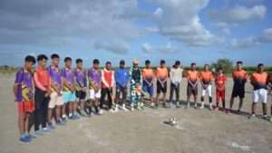 جريدة الاخبار 24 % - تتويج فريق السواسيين الشرقية بدوري الكرة المصغرة بسيدي الكامل