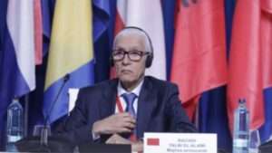 جريدة الاخبار 24 % - راشيد الطالبي العلمي الوحدة الترابية سبيل لتحقيق الأمن والتنمية بالمنطقة الأورومتوسطية