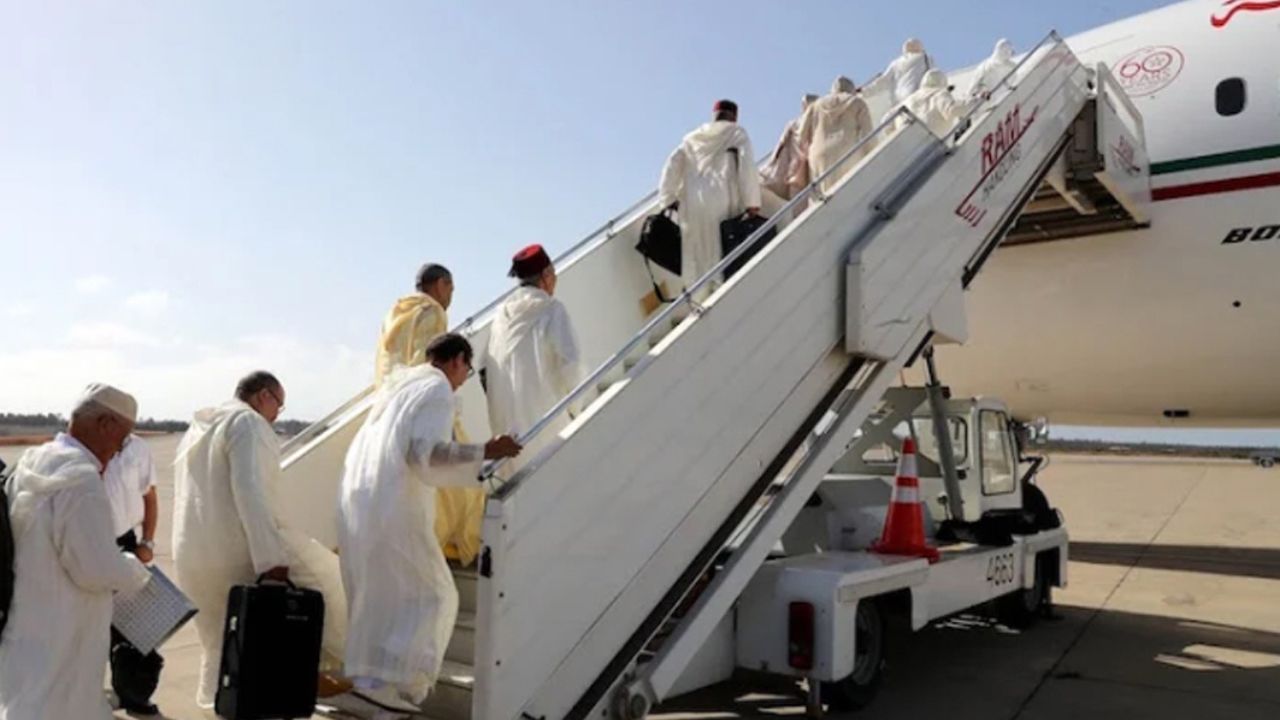 أمير المؤمنين يوجه رسالة سامية لأول فوج للحجاج المغاربة - 2026 جريدة الاخبار 24 % - أمير المؤمنين يوجه رسالة سامية لأول فوج للحجاج المغاربة