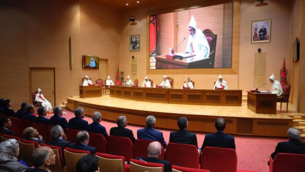 جريدة الاخبار 24 % - عبد النباوي يترأس جلسة تنصيب هشام البلاوي وكيلا عاما للملك بمحكمة النقض