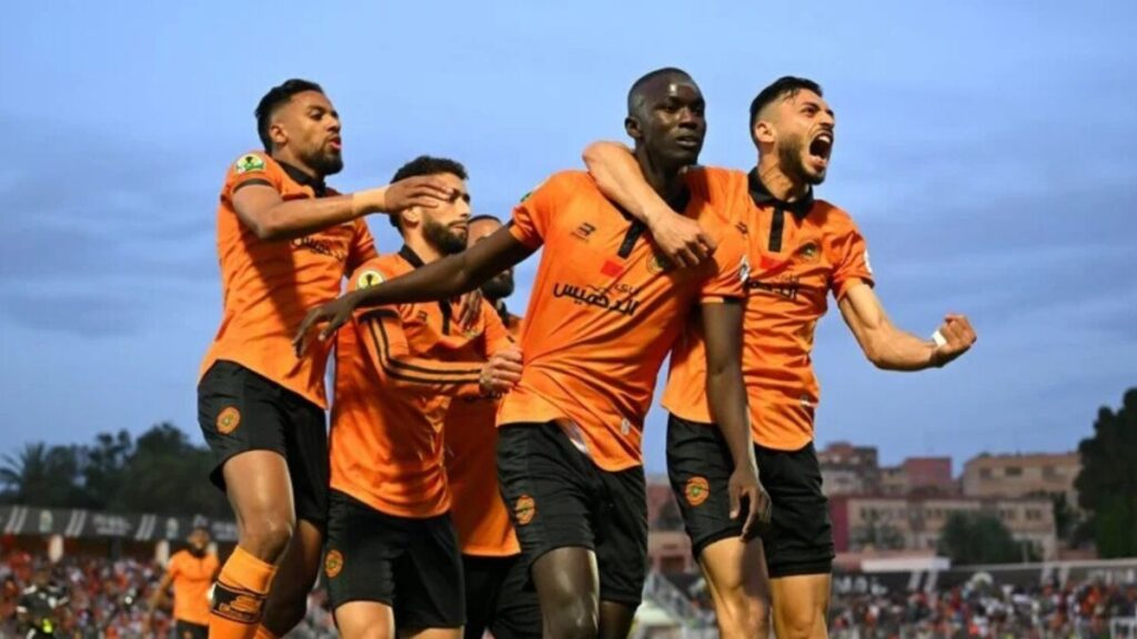 جريدة الاخبار 24 % - فريق نهضة بركان يفوز على نظيره سيمبا ويقترب من التتويج القاري