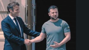 جريدة الاخبار 24 % - ماكرون يعلن هدنة مؤقتة بأوكرانيا تشرف عليها واشنطن وأوروبا