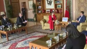 جريدة الاخبار 24 % - بيرجي تؤكد دعم فرنسا للسيادة المغربية وللحكم الذاتي بالصحراء