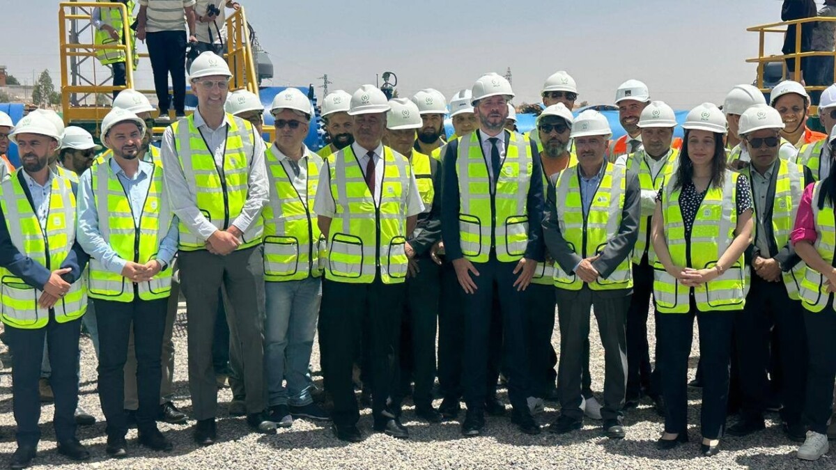 جريدة الاخبار 24 % - المكتب الشريف للفوسفاط يطلق أطول أنبوب لنقل المياه بين مدينتي جرف الأصفر خريبكة