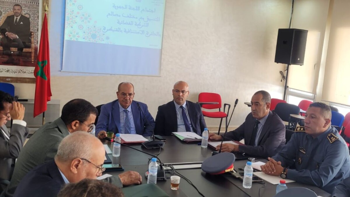 جريدة الاخبار 24 % - الوكيل العام للملك بالقنيطرة يترأس اجتماع التنسيق لتنزيل العقوبات البديلة