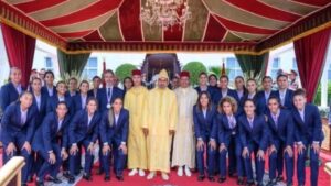 جريدة الاخبار 24 % - تكريم ملكي للمنتخب النسوي وتمكين المرأة الرياضية