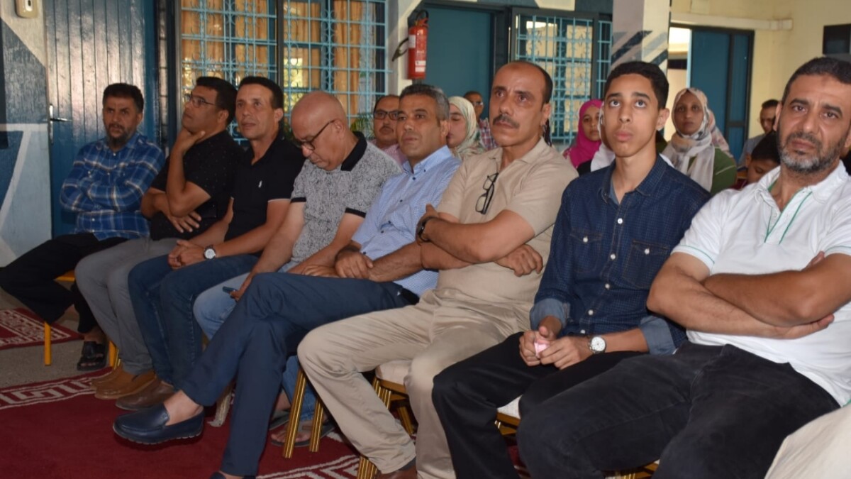 جريدة الاخبار 24 % - ثانوية أبي حيان التوحيدي بالقنيطرة تحتفي بالتفوق وتجسد الثقة في جيل واعد