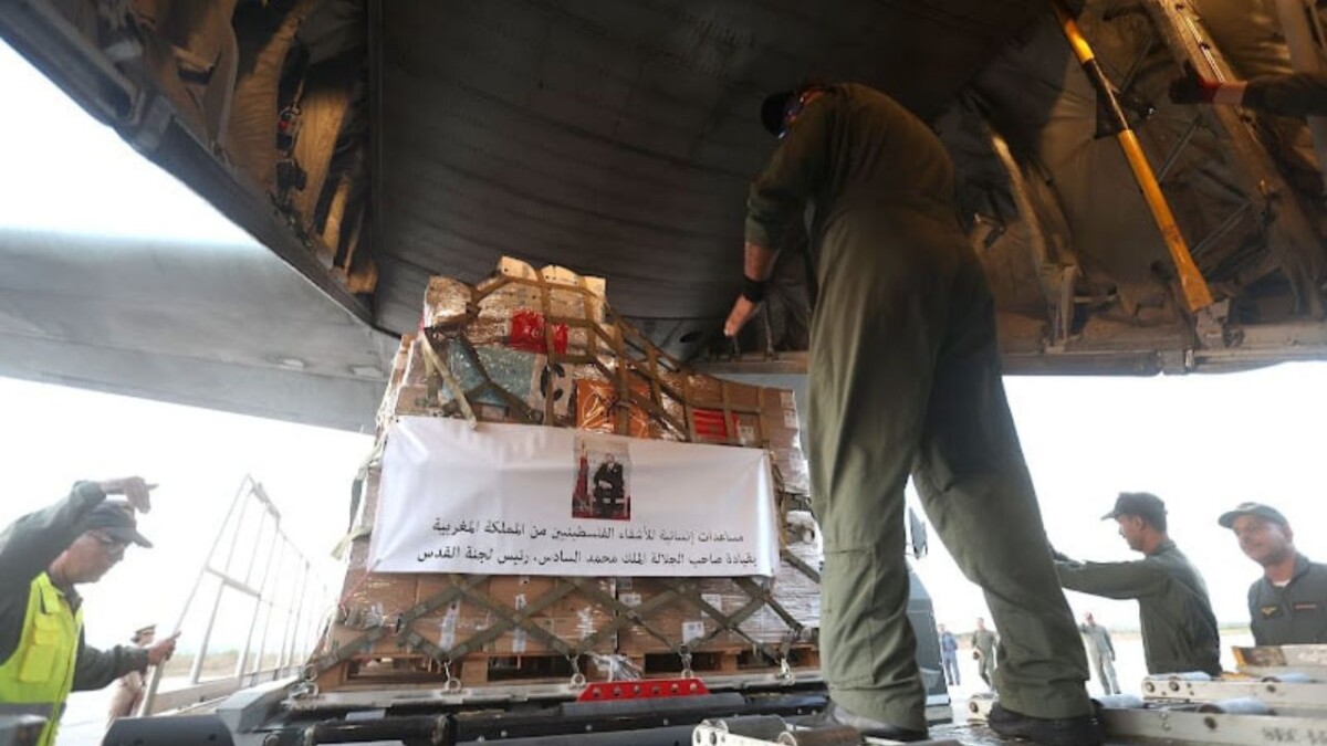 جريدة الاخبار 24 % - جلالة الملك محمد السادس يصدر تعليماته لإرسال مساعدات إنسانية للشعب الفلسطيني