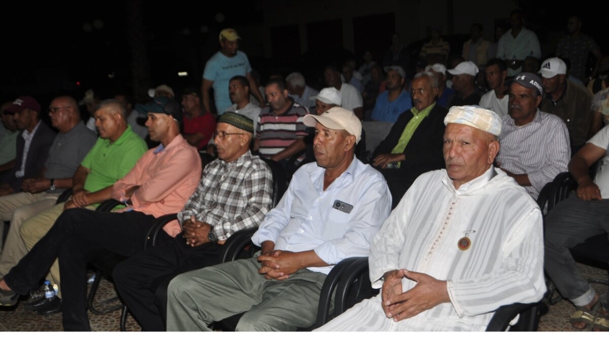 جريدة الاخبار 24 % - تجديد للبيعة وترسيخ للوحدة الوطنية بحماعة سيدي الكامل إقليم سيدي قاسم