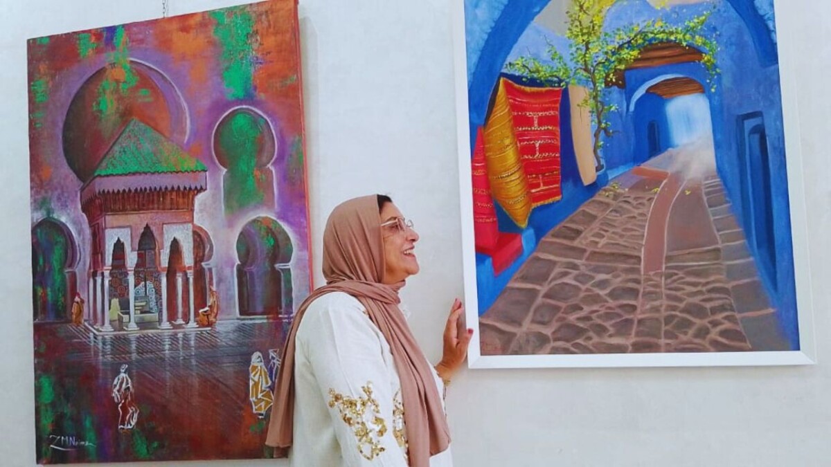 جريدة الاخبار 24 % - مرايا الزمن المغربي معرض تشكيلي يحتفي بالهوية والرموز البصرية