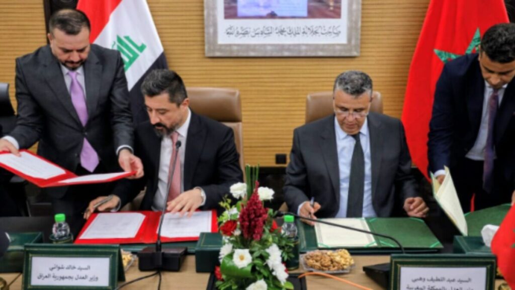 وزير العدل المغربي يوقع اتفاقية قضائية مع نظيره العراقي - 2025 جريدة الاخبار 24 % - وزير العدل المغربي يوقع اتفاقية قضائية مع نظيره العراقي