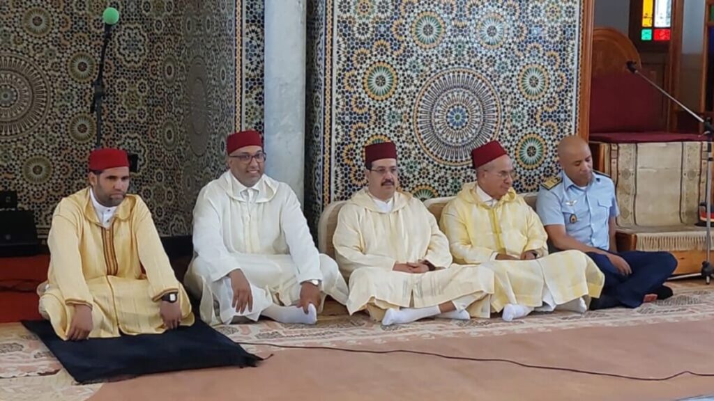 جريدة الاخبار 24 % - عامل إقليم القنيطرة يحيي ذكرى المولد النبوي الشريف بمسجد لالة خديجة