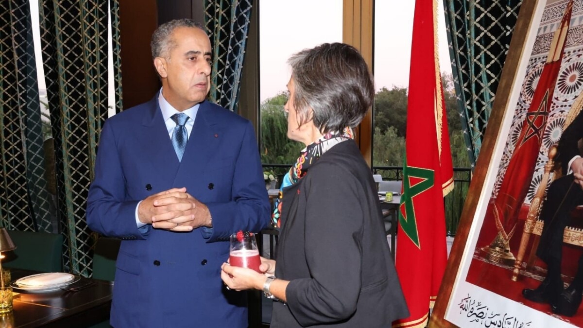 جريدة الاخبار 24 % - عبد اللطيف حموشي يستقبل المديرة العامة للأمن الداخلي الفرنسي