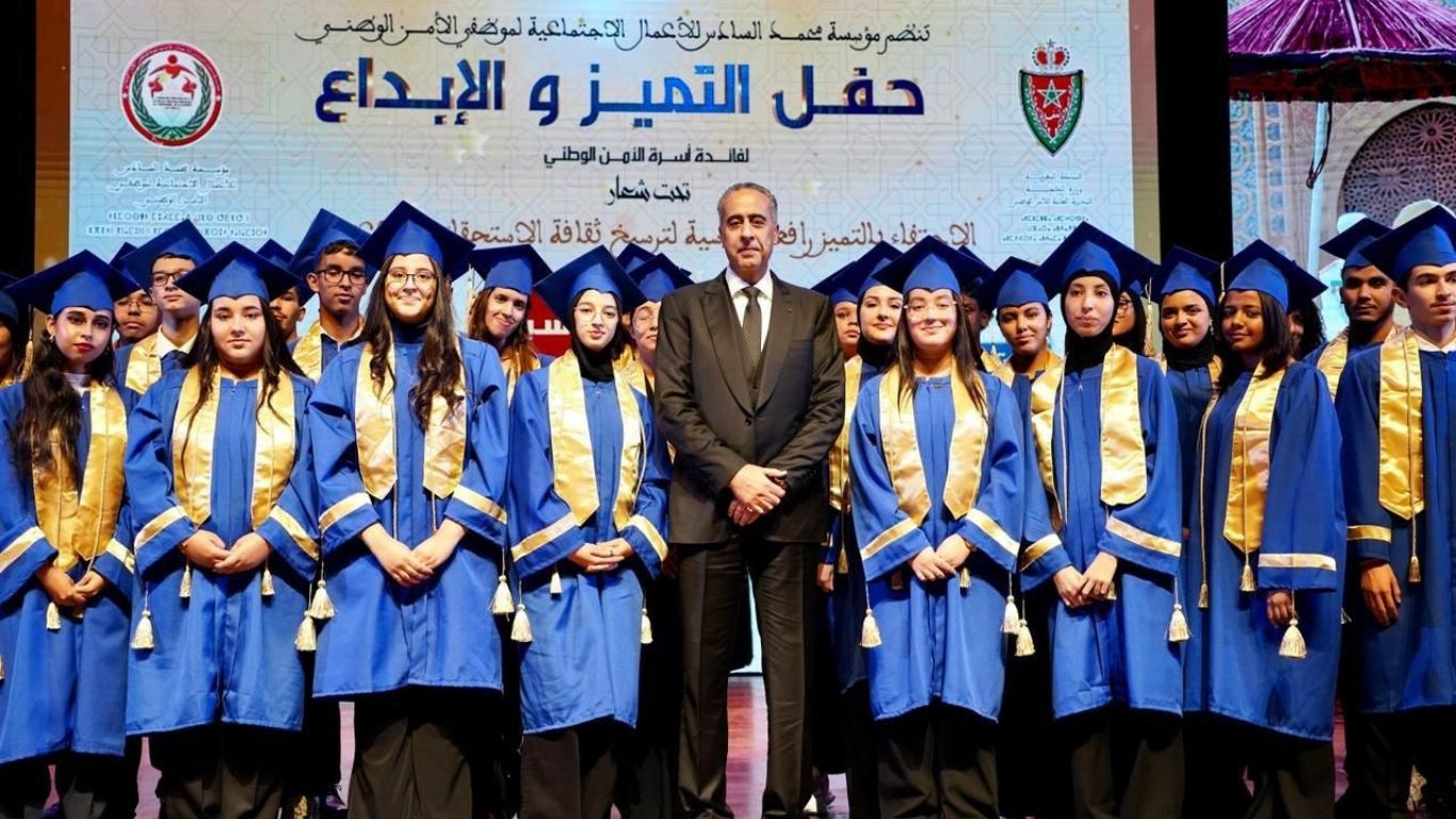 حموشي يشرف على حفل التميز والإبداع لمؤسسة محمد السادس لأسرة الأمن الوطني - 2026 جريدة الاخبار 24 % - حموشي يشرف على حفل التميز والإبداع لمؤسسة محمد السادس لأسرة الأمن الوطني