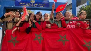 جريدة الاخبار 24 % - مدرسة عبد الرحمان الداخل بالقنيطرة تحتفي بذكرى المسيرة الخضراء