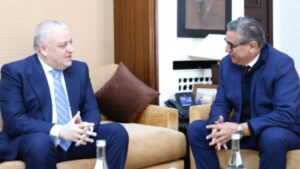 جريدة الاخبار 24 % - أخنوش يستقبل رئيس الهيئة الوطنية للمعلومات المالية ويتسلم تقرير 2024