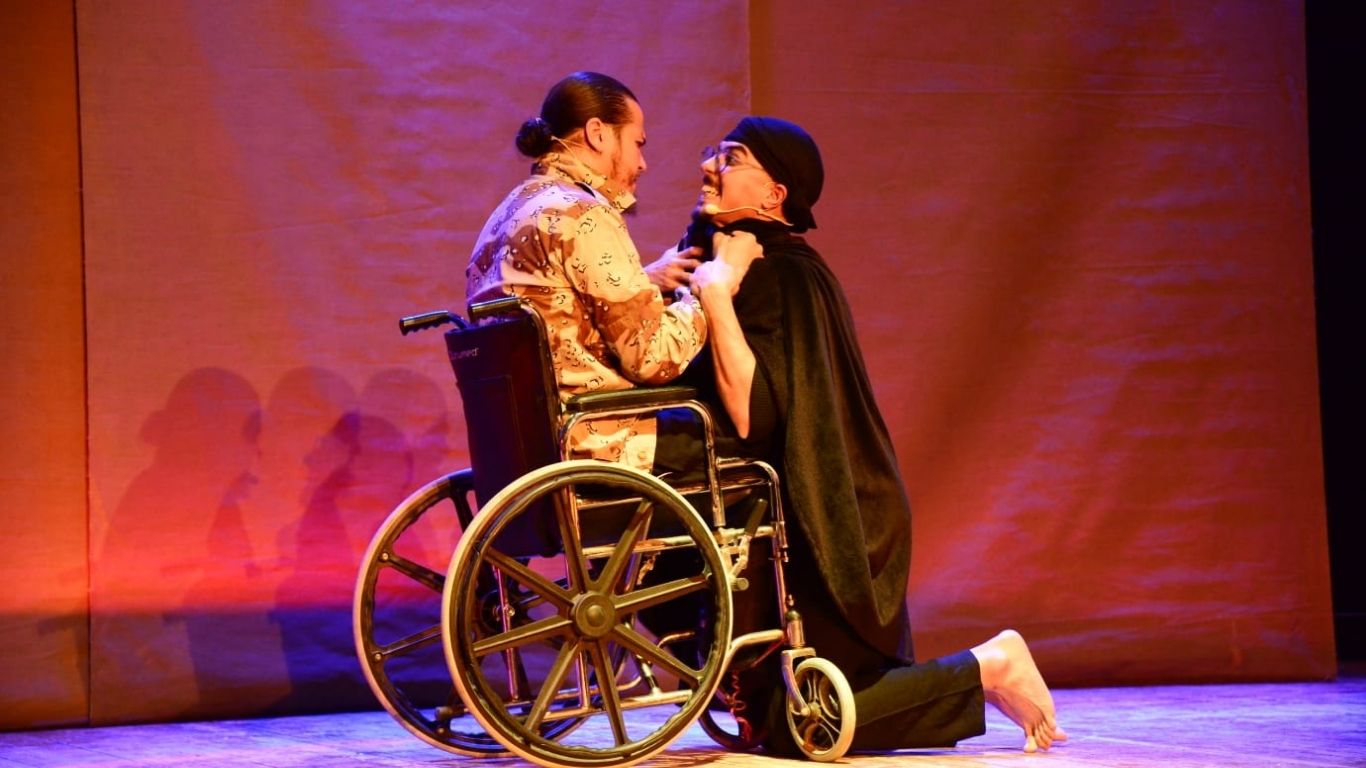 جريدة الاخبار 24 % - افتتاح الدورة السادسة لمهرجان النون الدولي لتجسيد الإبداع المغربي بالفقيه بن صالح