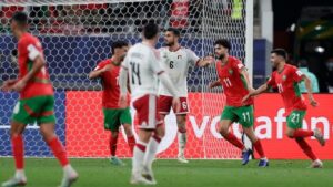 المنتخب الوطني المغربي يتأهل لنصف نهائي كأس العرب بقطر - 2026 جريدة الاخبار 24 % - المنتخب الوطني المغربي يتأهل لنصف نهائي كأس العرب بقطر