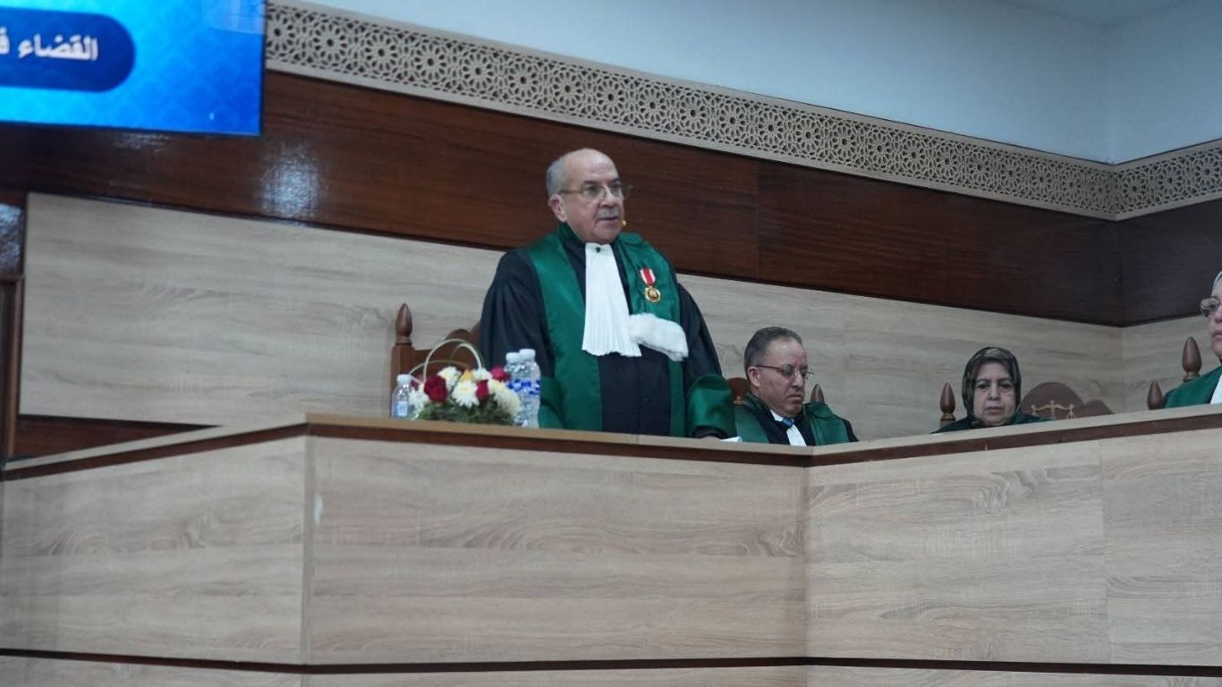 جريدة الاخبار 24 % - افتتاح السنة القضائية الجديدة بالقنيطرة القضاء في خدمة المواطن