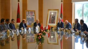 عبد اللطيف لوديي يستقبل الوزير البولوني ضمن زيارة رسمية